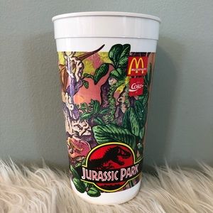 1992 Jurassic Park Cup McDonalds x Coke Coca Cola